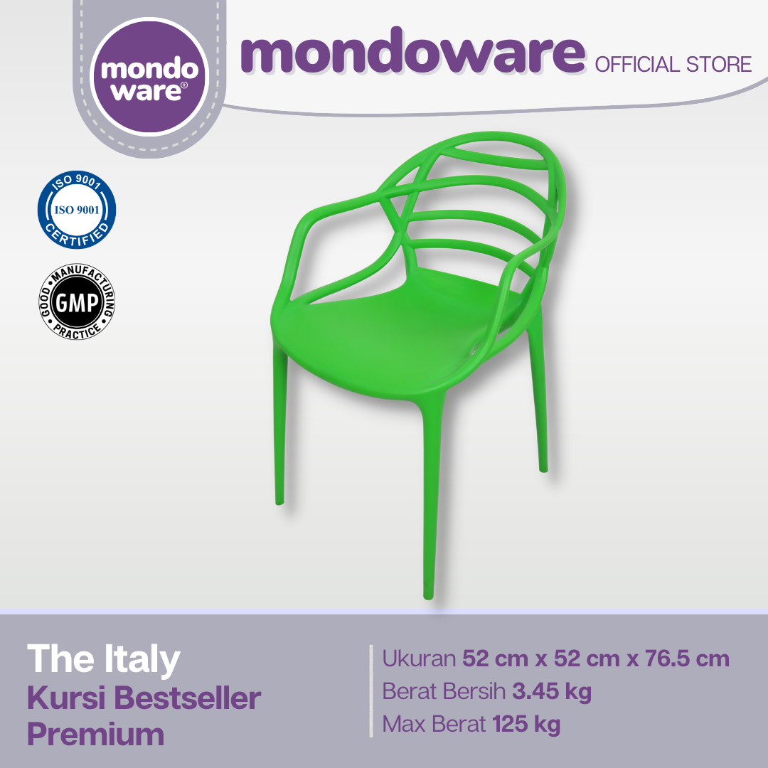 Kursi Bestseller Rumah Premium - Italy Chair - Mondoware Plastik R161